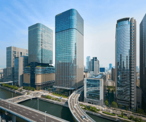 康萊德大阪（Conrad Osaka）與中之島街景