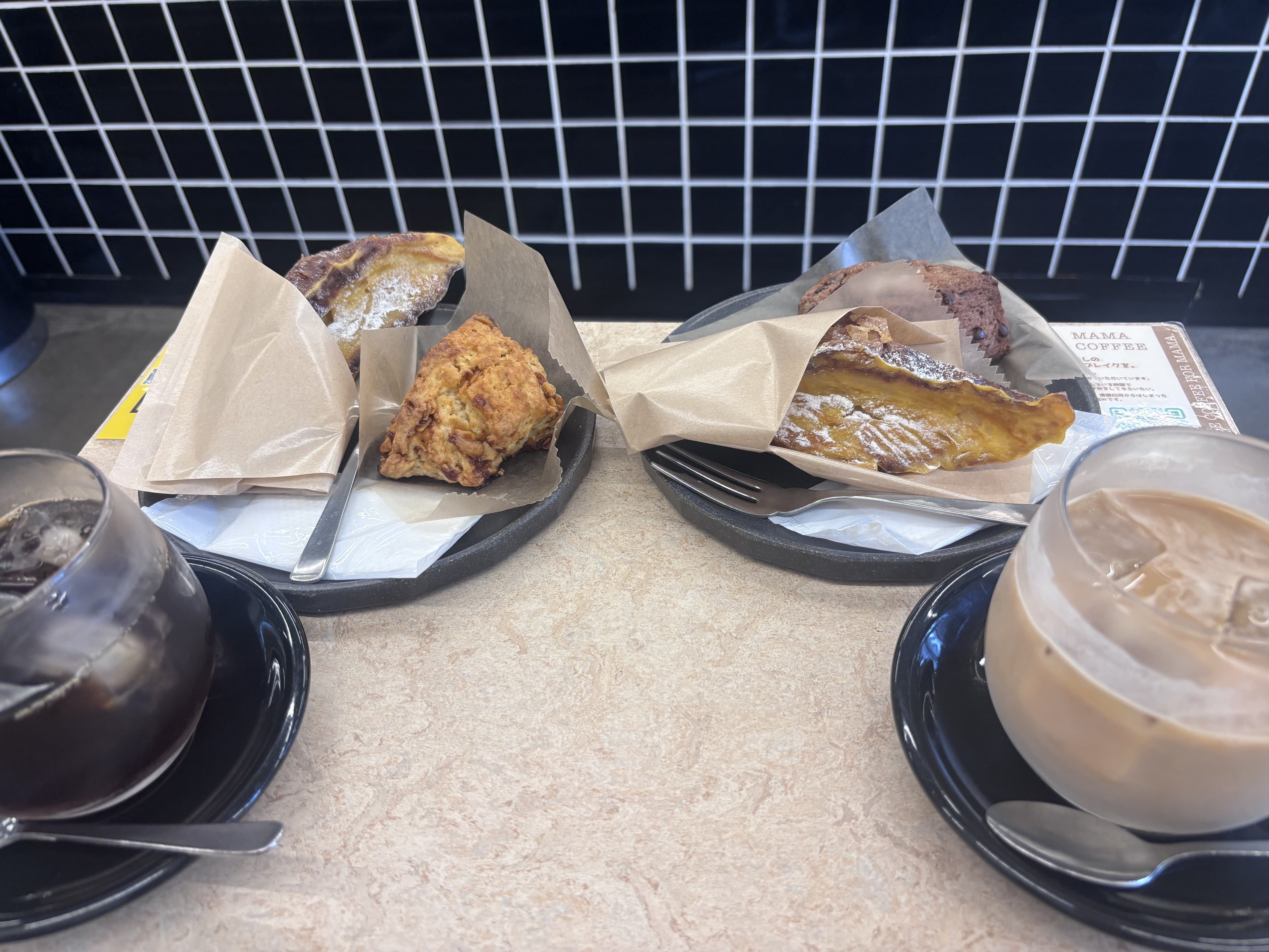 B² 清澄白河 - 丹麥麵包、司康與冰咖啡、拿鐵